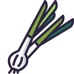 Green onion icon