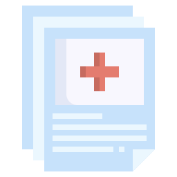 Medical report icon