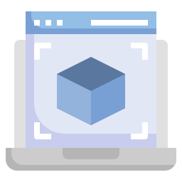 3d cube icon