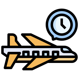 Flight time icon