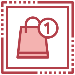 Shopping bag icon