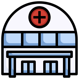 krankenhausgebäude icon