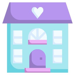 Doll house icon