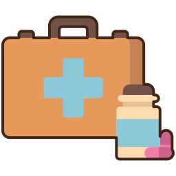 First aid box icon