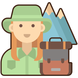 Hiker icon