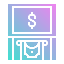 Atm machine icon