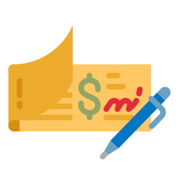 Cheque icon