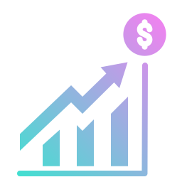 Profit growth icon