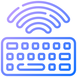 Wireless keyboard icon