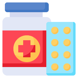 Pills bottle icon