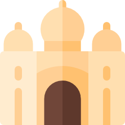 Taj mahal icon