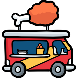 Food truck icon