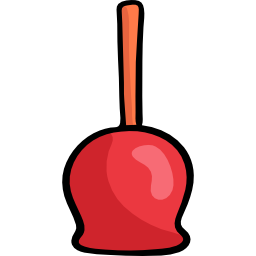 Caramelized apple icon