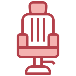 Salon chair icon