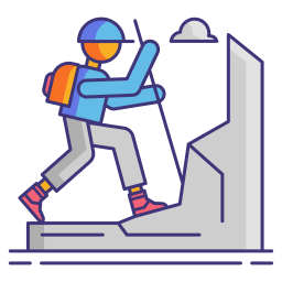 Hiking icon