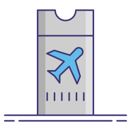 flugzeugticket icon