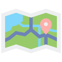 geographisches positionierungs system icon