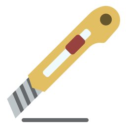 Paper cutter icon