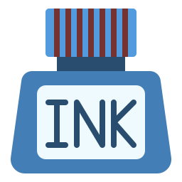 Ink bottle icon