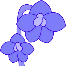 delphinium Ícone