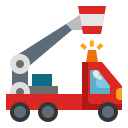 Boom lift icon