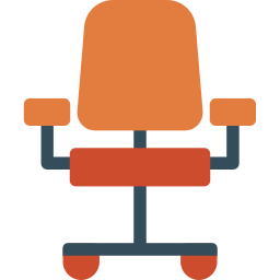 Office chair icon