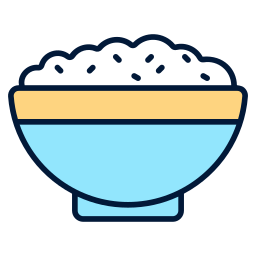 Rice bowl icon