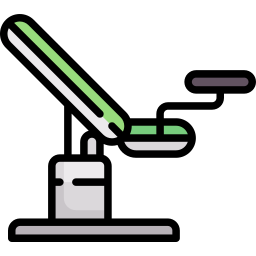 Gynecological chair icon