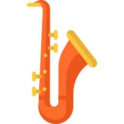 saxofone Ícone