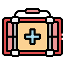 First aid kit icon