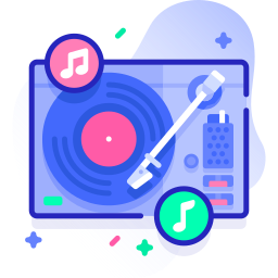 Vinyl player icon