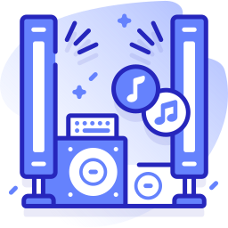 Sound system icon