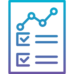 rapport d'activité Icône