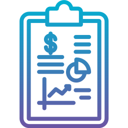 rapport d'activité Icône