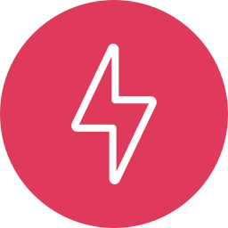 Thunder bolt icon