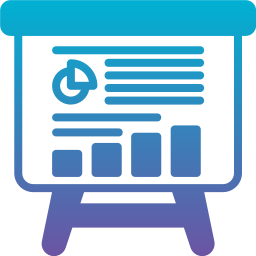 rapport d'activité Icône