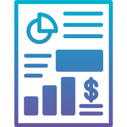 Business report icon