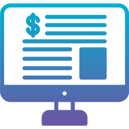 Business report icon