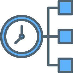 gestione del tempo icona