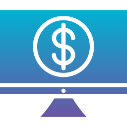 Online payment icon