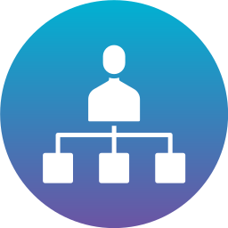 Hierarchical structure icon