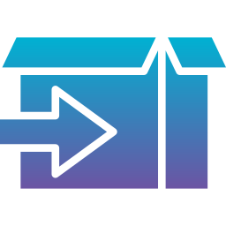 Delivery box icon