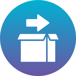 Delivery box icon