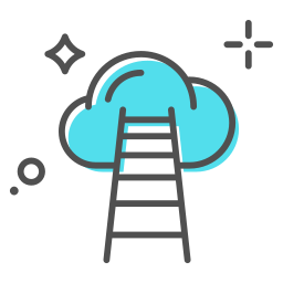 Cloud computing icon