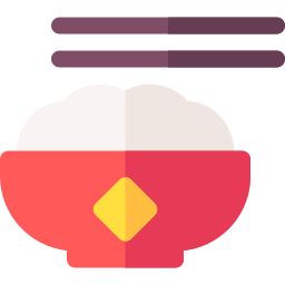 Rice bowl icon