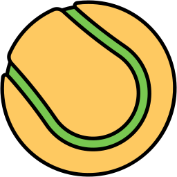 Tennis ball icon