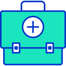 First aid kit icon