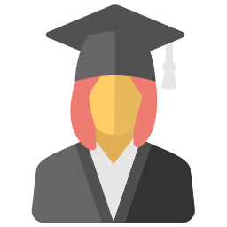 avatar de graduado Ícone