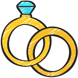 Wedding ring icon