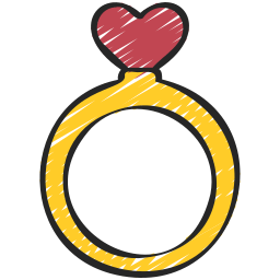 Wedding ring icon